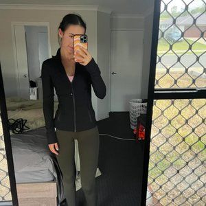 LULULEMON Black Luon Define Jacket Size 4 NWT